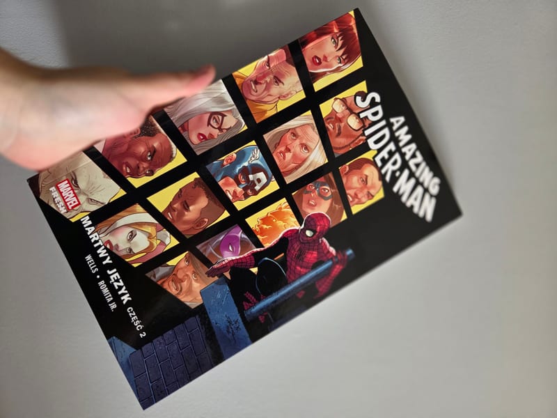 Komiks: Amazing Spider-Man. Martwy język. Część 2. Tom 6